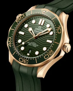 42 mm, or Moonshine™ sur bracelet caoutchouc|OMEGA Discount