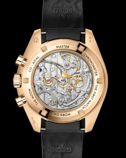 42 mm, or Moonshine™ sur bracelet caoutchouc|OMEGA Fashion