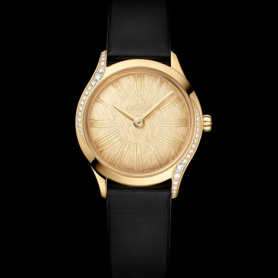 26 mm, or Moonshine™ sur bracelet tissu|OMEGA Discount