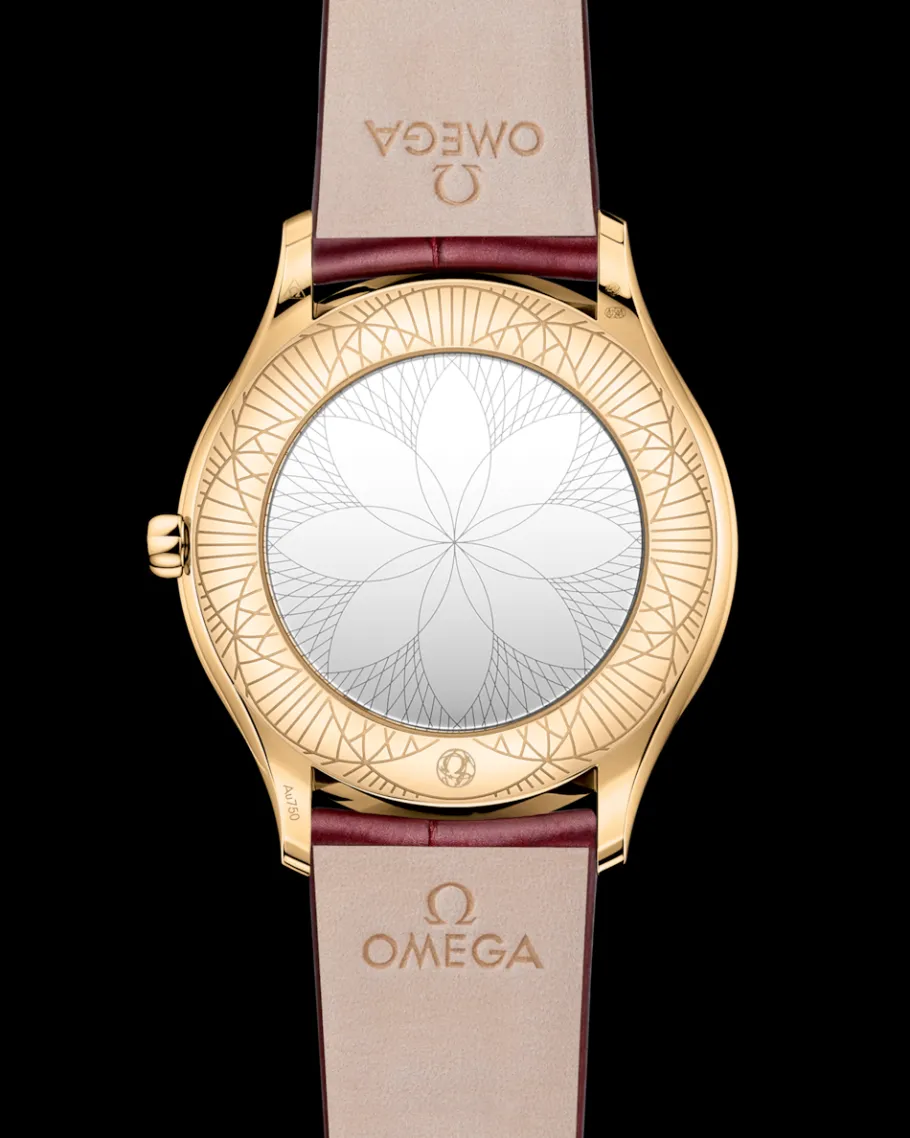 36 mm, or Moonshine™ sur bracelet en cuir|OMEGA Fashion