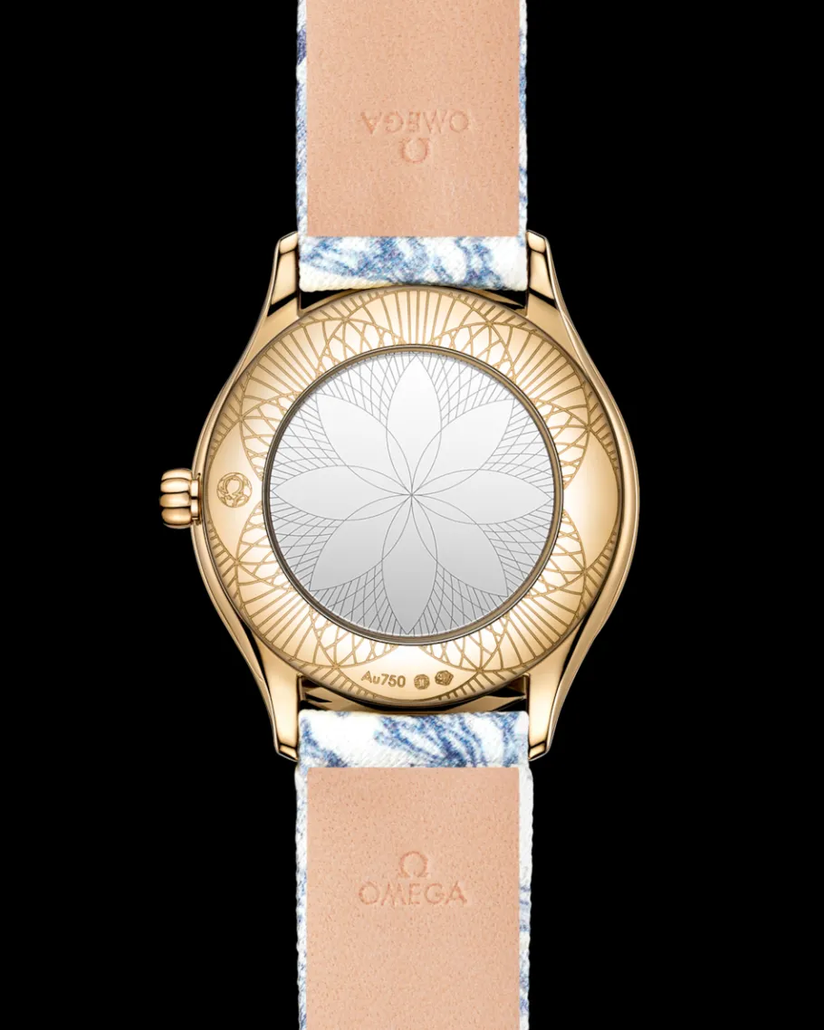 26 mm, or Moonshine™ sur toile de jouy|OMEGA Online