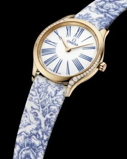 26 mm, or Moonshine™ sur toile de jouy|OMEGA Online