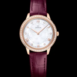 30 mm, or Sedna™ sur bracelet en cuir|OMEGA Sale