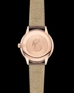 27,5 mm, or Sedna™ sur bracelet en cuir|OMEGA Outlet