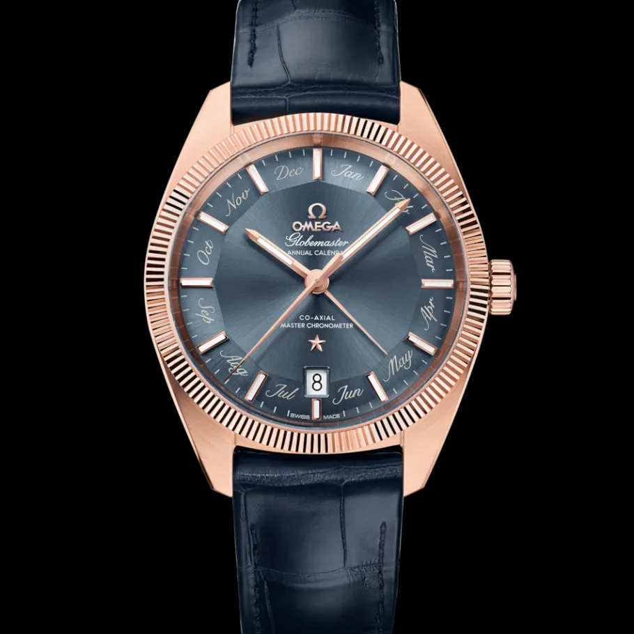 41 mm, or Sedna™ sur bracelet en cuir|OMEGA Best