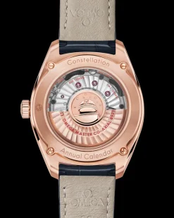 41 mm, or Sedna™ sur bracelet en cuir|OMEGA Best