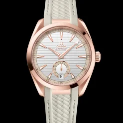 41 mm, or Sedna™ sur bracelet caoutchouc|OMEGA Outlet