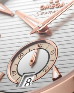 41 mm, or Sedna™ sur bracelet caoutchouc|OMEGA Outlet