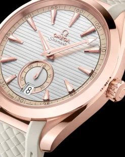 41 mm, or Sedna™ sur bracelet caoutchouc|OMEGA Outlet