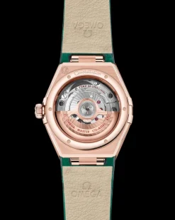 29 mm, or Sedna™ sur bracelet en cuir|OMEGA New