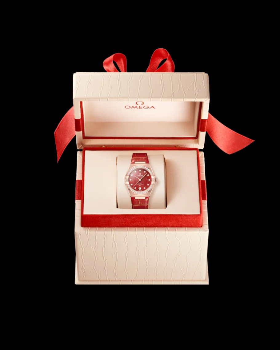 29 mm, or Sedna™ sur bracelet en cuir|OMEGA Online