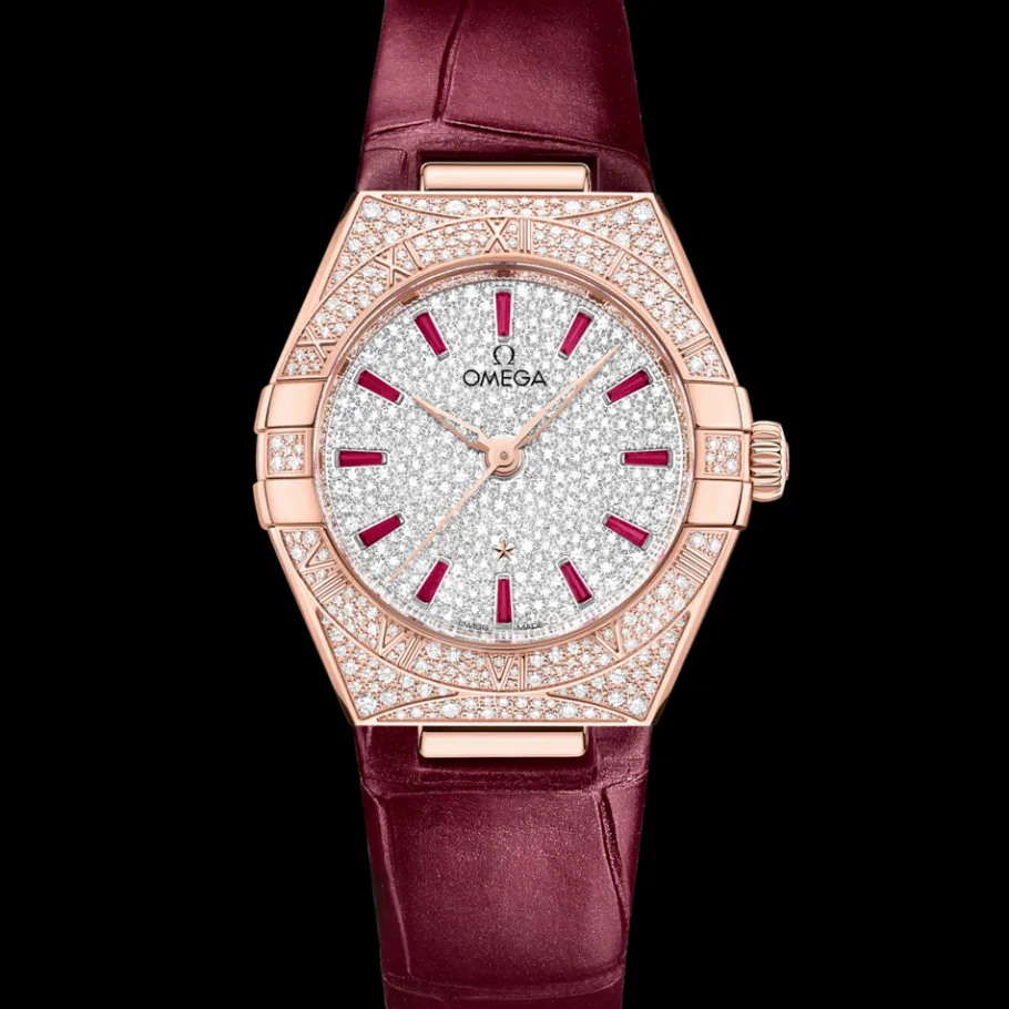 29 mm, or Sedna™ sur bracelet en cuir|OMEGA Discount