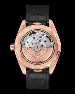 43 mm, or Sedna™ sur bracelet en cuir|OMEGA Sale