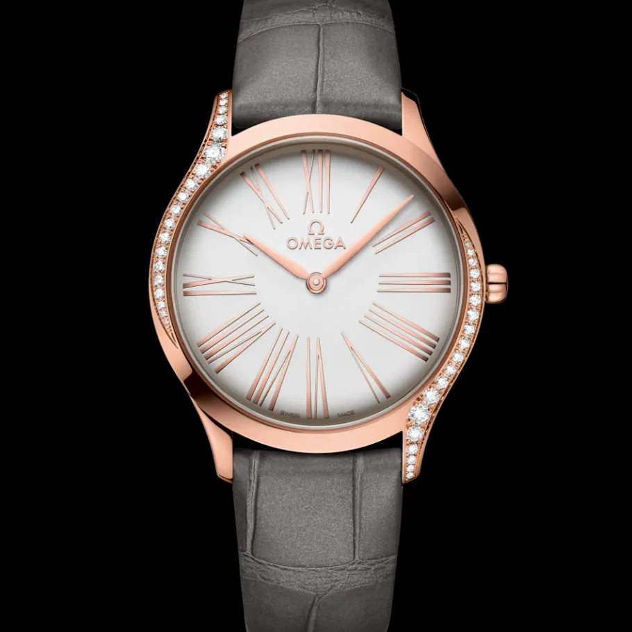 36 mm, or Sedna™ sur bracelet en cuir|OMEGA Clearance