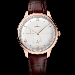 41 mm, or Sedna™ sur bracelet en cuir|OMEGA Fashion