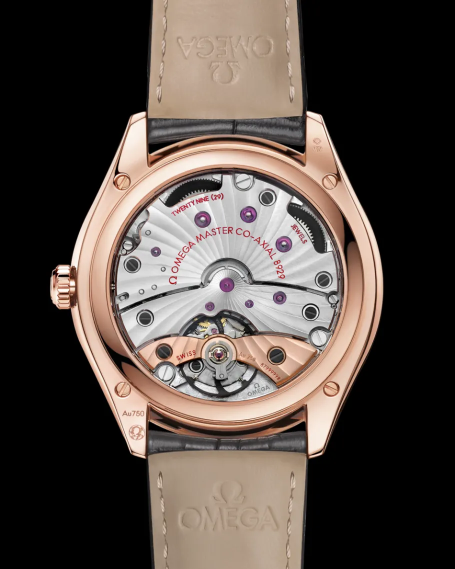 40 mm, or Sedna™ sur bracelet en cuir|OMEGA Best