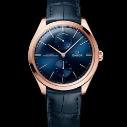 40 mm, or Sedna™ sur bracelet en cuir|OMEGA New