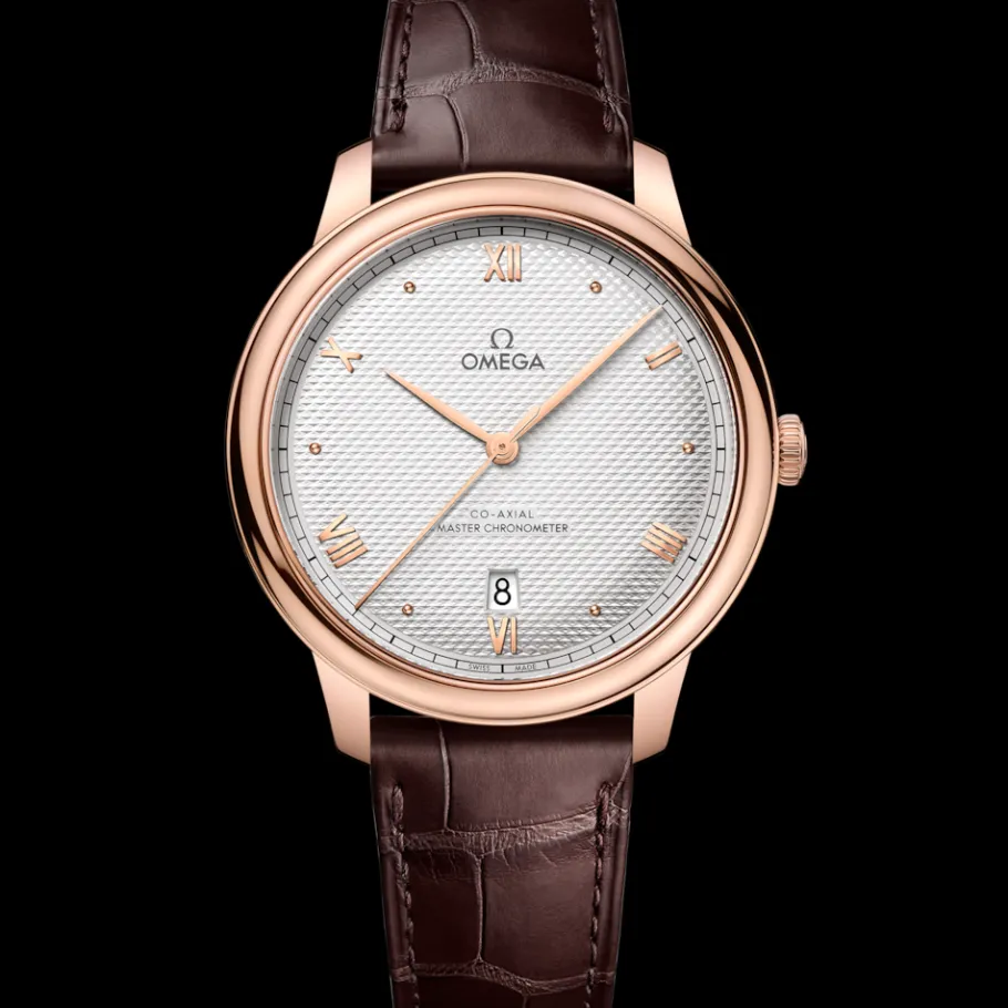 40 mm, or Sedna™ sur bracelet en cuir|OMEGA Sale