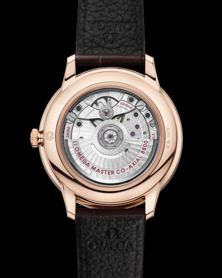 40 mm, or Sedna™ sur bracelet en cuir|OMEGA Sale