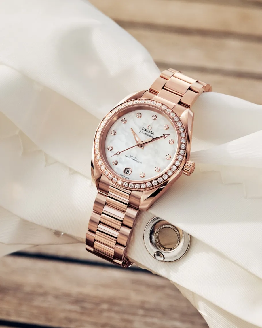 34 mm, or Sedna™ sur or Sedna™|OMEGA Hot