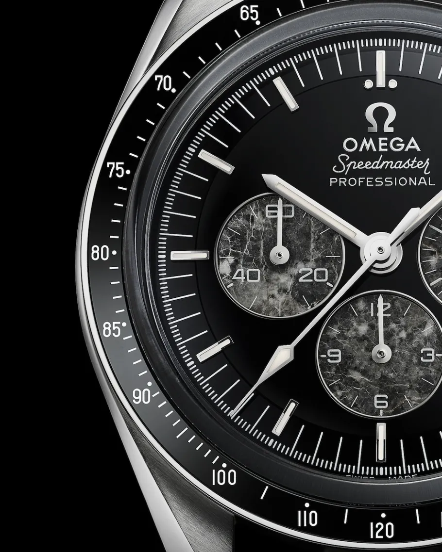 42 mm, platine sur bracelet en cuir|OMEGA Outlet