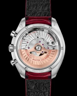 44,25 mm, platine sur bracelet en cuir|OMEGA Outlet