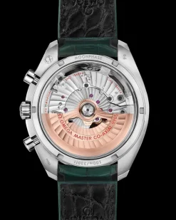 44,25 mm, platine sur bracelet en cuir|OMEGA Discount