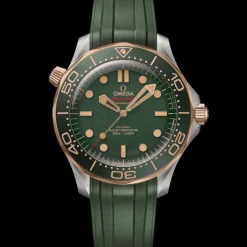 42 mm, titane ‑ Bronze gold sur bracelet caoutchouc|OMEGA Sale