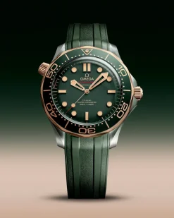 42 mm, titane ‑ Bronze gold sur bracelet caoutchouc|OMEGA Sale