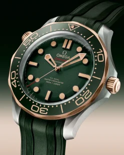 42 mm, titane ‑ Bronze gold sur bracelet caoutchouc|OMEGA Sale