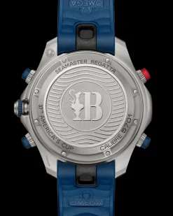 46,75 mm, titane sur bracelet caoutchouc|OMEGA Discount