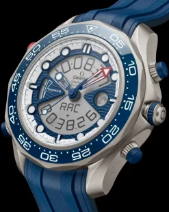 46,75 mm, titane sur bracelet caoutchouc|OMEGA Discount