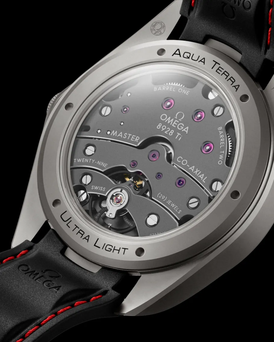 41 mm, titane sur bracelet caoutchouc|OMEGA Clearance