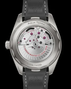 43 mm, titane sur bracelet caoutchouc|OMEGA Discount