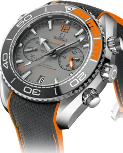 45,5 mm, titane sur bracelet caoutchouc|OMEGA Fashion