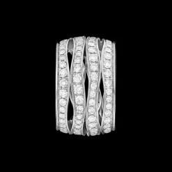 Pendentif, or blanc 18k, diamants|OMEGA Online