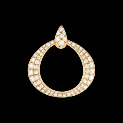 Pendentif, or jaune 18k, diamants|OMEGA Online