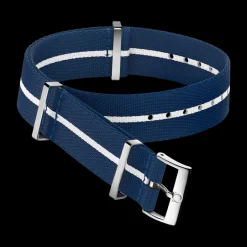 Polyamide, bleu et blanc|OMEGA Clearance