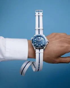 Polyamide, bleu et blanc|OMEGA Discount