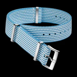 Polyamide, bleu et blanc|OMEGA New