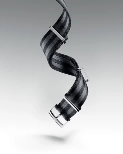 Polyamide, noir et gris à 5 rayures|OMEGA Fashion