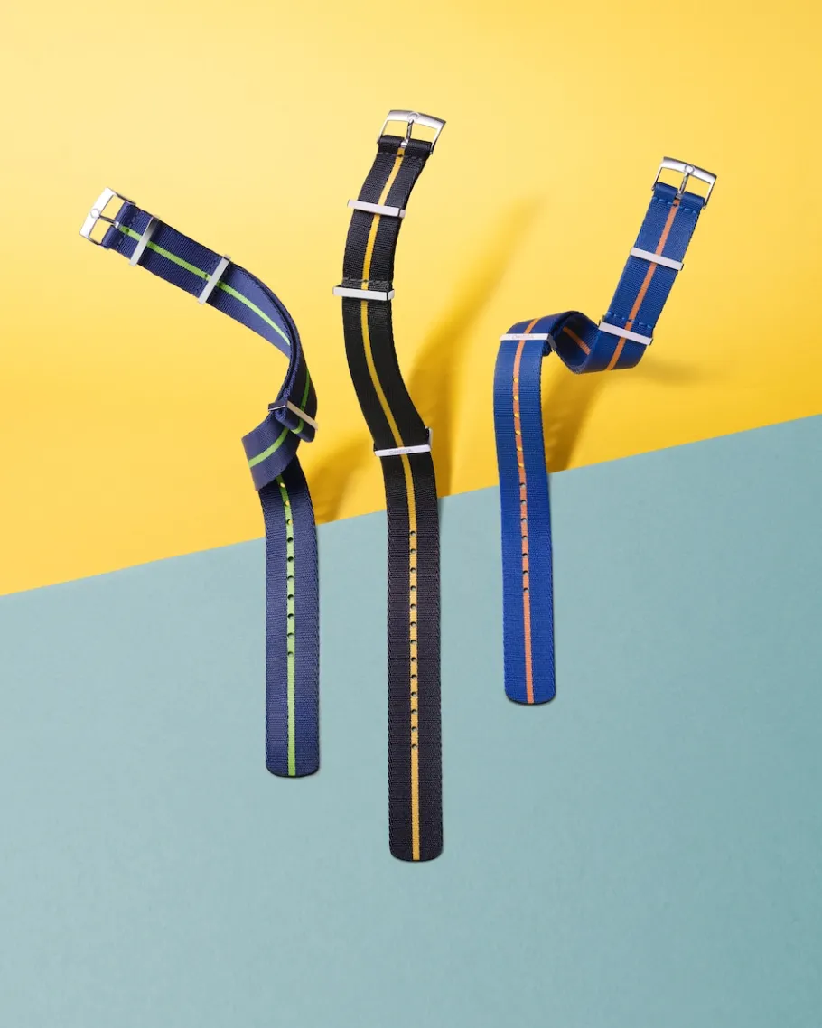 Polyamide, noir et jaune|OMEGA Clearance