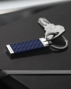 Porte‑clés, caoutchouc, acier inoxydable|OMEGA Discount