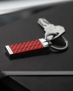 Porte‑clés, caoutchouc, acier inoxydable|OMEGA Fashion