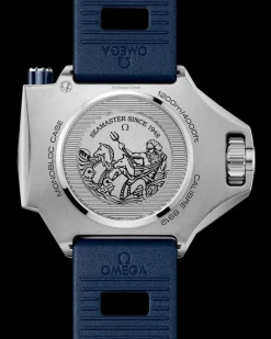 55x45 mm, O‑MEGASTEEL sur bracelet caoutchouc|OMEGA Hot